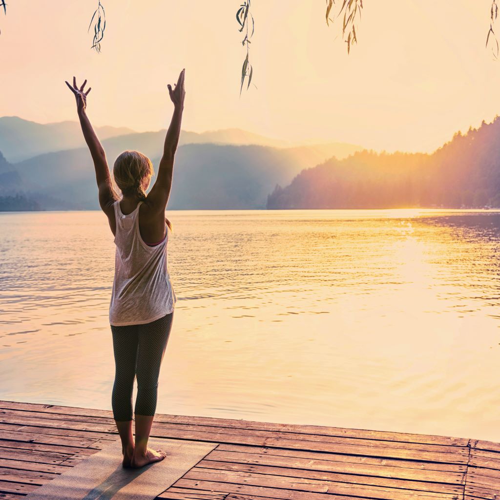 Dank Yoga auch bei Hitze aktiv
