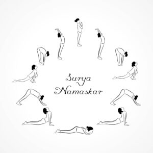 Yoga Übungen zur Entgiftung, Sonnengruß