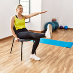 Stuhl-Yoga gegen Verspannung